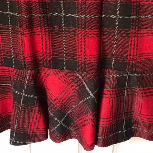 New Directions Petite Plaid Dress - Picture 5 of 6